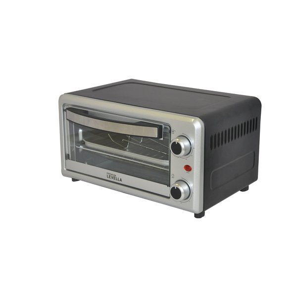 Premium Levella 4-Slice .5 Cubic Foot Toaster Oven with Bake, Broil and Toast Function PTO101
